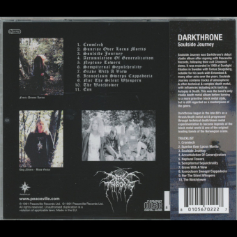DARKTHRONE Soulside Journey [CD]
